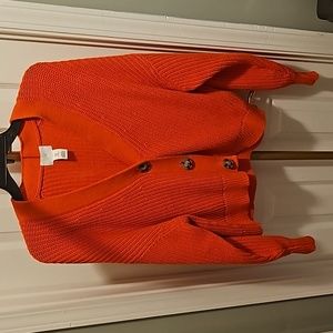 Orange H&M Cardigan